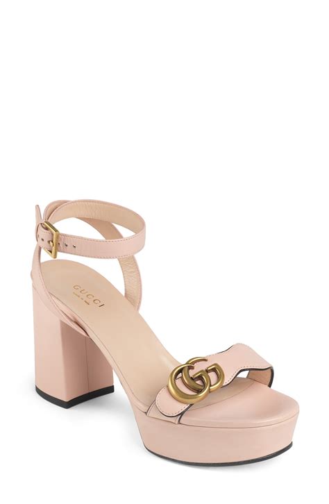 gucci pink sandals